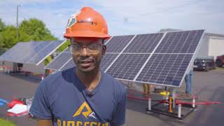 Ohio Laborers Solar Training  Veterans Cohort [upl. by Hpsoj]