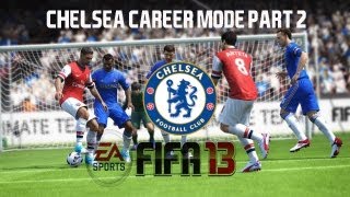 Fifa 13 Career Mode Chelsea FC Part 2  First Game [upl. by Okwu]