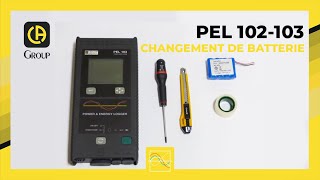 PEL 102 amp 103  Changement de batterie battery replacement [upl. by Duleba648]