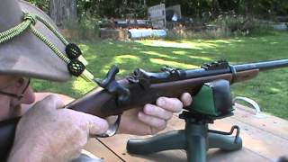 Springfield Mod1873 Trapdoor carbine How to load and fire [upl. by Aivonas]