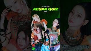 ULTIMATE AESPA QUIZ 2024 Watch the full video [upl. by Mateusz787]