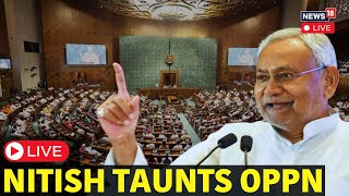 Nitish Kumar Backs Modi as NDA Leader Slams Opposition for Inaction  Speech Highlights LIVE  N18L [upl. by Lela]