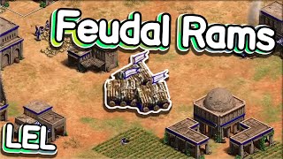 Feudal Ram Strategy Low Elo Legends [upl. by Aikahs739]