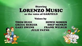 Garfield amp Friends 19881989 Season 1 and 2 End Credits with quotFrom Universal An MCA Companyquot [upl. by Laverne]