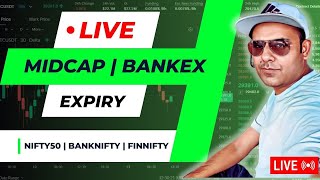 🔴 Live MIDCAP NIFTY Expiry  bankex expiry monday  11 Mar [upl. by Jonathan]