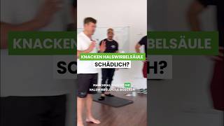 Knacken HWS schädlich [upl. by Akehsal]