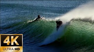 4K surf video with dreamy tubes and power carves [upl. by Eatton882]