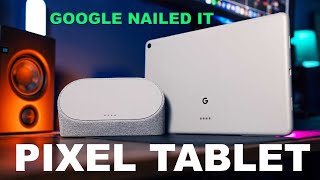 Pixel Tablet ReviewGOOGLE NAILED IT [upl. by Jumbala]