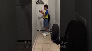 My Brother Accidentally Ordered Size 17 Shoes And Then This Happened shorts funnyvideo viral [upl. by Arun875]