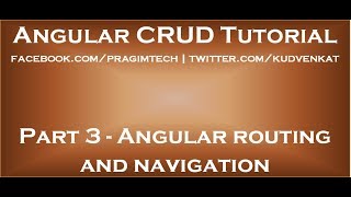 Angular routing and navigation [upl. by Furlani235]