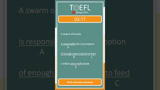 TOEFL Grammar Practice 283  Structure Questions Quantifiers [upl. by Darcee634]