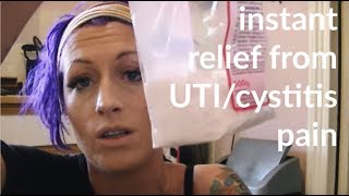 UTI Instant Relief Cystitis at Home Natural Remedy [upl. by Ahsenit741]