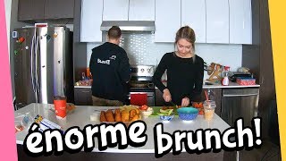 UN ÉNORME BRUNCH MAISON  30 décembre 2018 [upl. by Robinetta272]