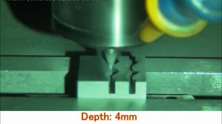 UDCLRS 2mm slotting Carbide 2 [upl. by Enywtna]