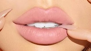 HOW TO GET BIGGER LIPS in 2 Minutes  DIY NATURAL LIP PLUMPING WITHOUT MAKEUP [upl. by Berlin362]