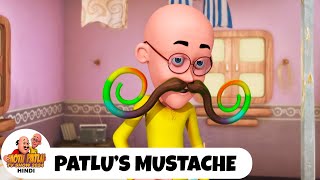 Patlus Mustache  Comedy Funny Cartoon  मोटू पतलू  Full Ep 85  Motu Patlu Show 2024 Hindi [upl. by Farmer]