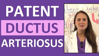 Patent Ductus Arteriosus Nursing Lecture  Pediatric NCLEX Review [upl. by Uohk]