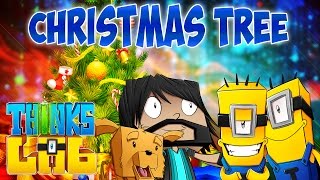 Minecraft Mods  Thinks Lab  Finding A Christmas Tree Minecraft Roleplay [upl. by Nohsed]