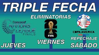 FINAL FOUR REPECHAJE A COPA AMÉRICA Y ELIMINATORIAS ESTA SEMANA EN CONCACAF [upl. by Oisorbma539]