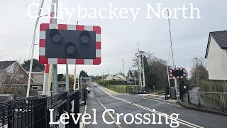 Cullybackey North Level Crossing Ballymena Monday January 01012024 [upl. by Billi344]