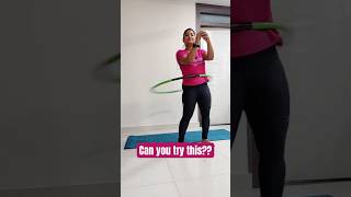 Basic hoola hoop Hoola hoop for beginners Easy hool hoop hoolahoop exercise youtubeshorts [upl. by Naltiac]