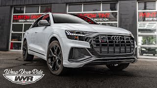 2022 Audi SQ8 Wrapped in Ceramic Matrix Gray  4K 60 FPS [upl. by Wagner]