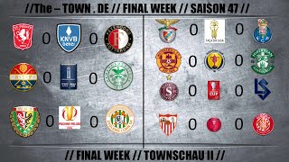 Final Week  Townschau II  Saison47  thetownde [upl. by Clarise]