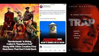 BORDERLANDS TRAP REVIEWS WB is a MESS LOSiNG BILLIONS yet fake DCYouTube shills with head in Sand [upl. by Major657]