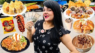 Rs 2000 Street Food Challenge  Mumbai Food Challenge [upl. by Enaywd]