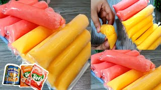 Wag mong Mamaliitin ang Tang Flavor Ice Candy‼️Kaya naten yang PasarainIce candy recipe pangnegosyo [upl. by Aihtela999]