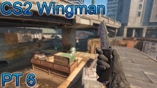 CS2 Wingman To Global Elite 6 Overpass Full Gameplay [upl. by Esinert]