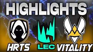 HERETICS VS VITALITY HIGHLIGHTS LEC 2024 WINTER SEASON JORNADA 8  LEAGUE OF LEGENDS  ESPAÑOL [upl. by Elora158]