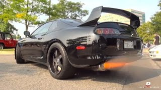 1600HP Toyota Supra 2Step Revs  Acceleration [upl. by Linsk223]