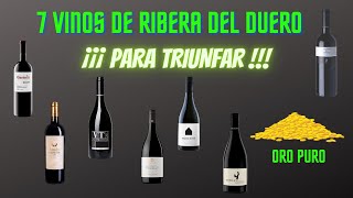 👑​👑 VINOS DE RIBERA DEL DUERO 💫​💫 7 JOYAS que NUNCA fallan [upl. by Raynold]