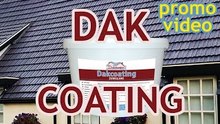 DAKCOATING VIDEO  Hoe gaat het reinigen en coaten van dakpannen in zijn werk [upl. by Arolf363]