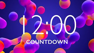 12 Minute Timer with Relaxing Music and Alarm 🎵⏰ [upl. by Theobald]