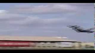 RIAT 2005 Eurofighter Near Miss  Miscalculation [upl. by Giff]