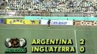 1986 World Cup  Quarter final  Argentina vs England [upl. by Dott]