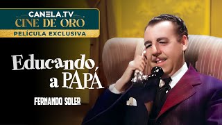 Educando a Papá 1955  Película Completa  CanelaTV [upl. by Holtz572]