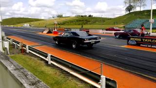 The Big Black Dodge at the Drags [upl. by Gibbs344]