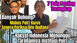 Dinilai Berbohong Toni RM Minta Mabes Polri Segera Periksa Iptu Rudiana Tarohannya Institusi Polri [upl. by Priest]