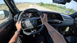 2025 INFINITI QX80 Autograph  POV Driving Review [upl. by Ludie11]