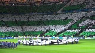 Celtic v Barcelona fan footage [upl. by Dier]