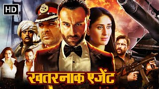 BOLLYWOOD BLOCKBUSTER SPY ACTION MOVIE  Agent Vinod Full Movie  Saif Ali Khan Kareena Kapoor  HD [upl. by Neelyak34]