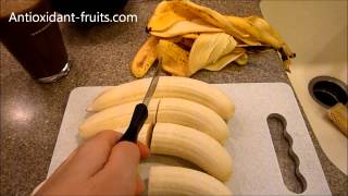 How to Freeze Bananas for Smoothies  Best Way to Freeze Bananas  Antioxidantfruits [upl. by Skeie286]