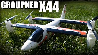 Graupner X44 VTOL  Flite Test [upl. by Crandall241]