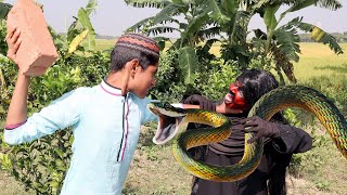 Shaitan vs Snake  Shaitan Attack During juhr Namaj Time  Adhan Salat Allah Sayef media [upl. by Eleumas]