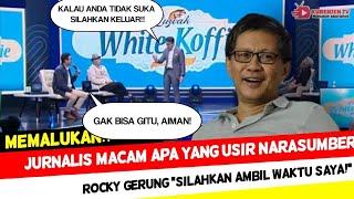 ROCKY GERUNG MALAS BICARA MELIHAT TINGKAH LAKU AIMAN WICAKSONO AUTO DONASI WAKTU [upl. by Eiddet362]