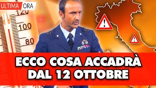 METEO ITALIA CHOC tra pochi giorni cambierà tutto dal 12 ottobre arriverà [upl. by Suoivatra818]