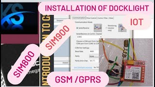 02  Installation Doclight serial software sim900 GSM  GPRS  avr atmega32 atmel atmega16 [upl. by Haase]